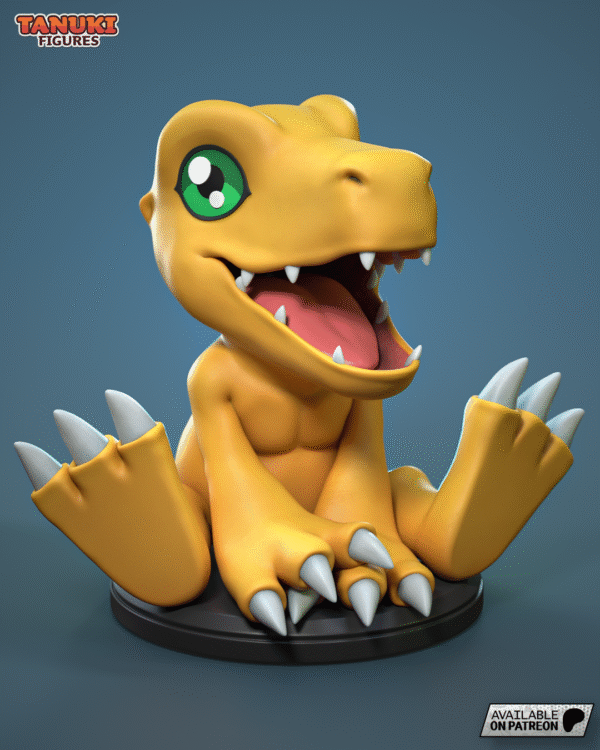 Agumon Chibi – Personnage Anime.