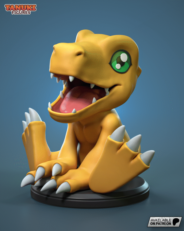 Agumon Chibi – Personnage Anime.