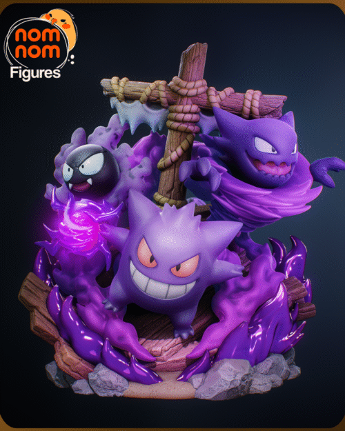 Gengar Evo Line – Personnage Jeux.