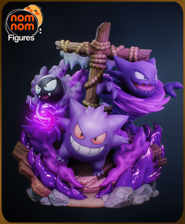 Gengar Evo Line – Personnage Jeux.