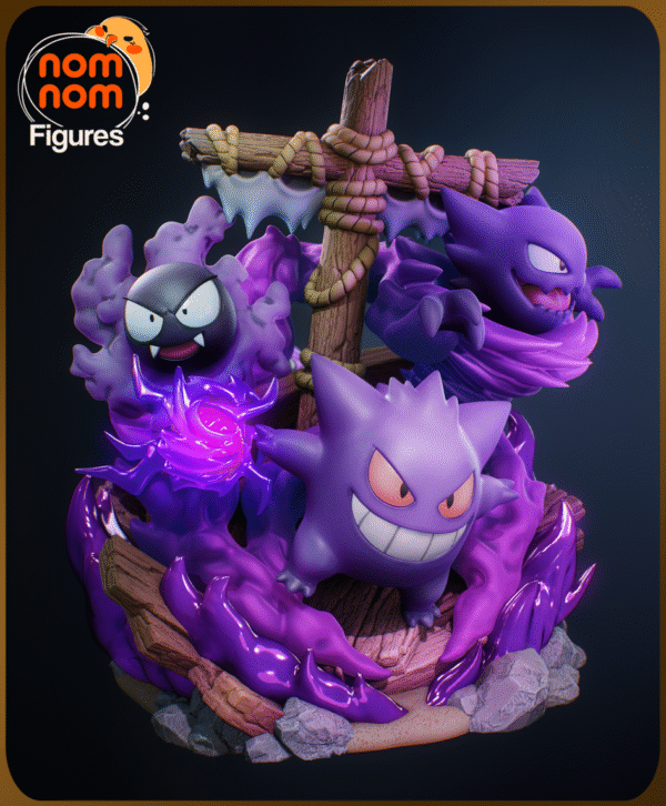 Gengar Evo Line – Personnage Jeux.