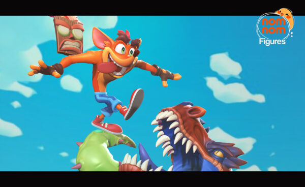 Crash Bandicoot Diorama – Personnage Jeux video.