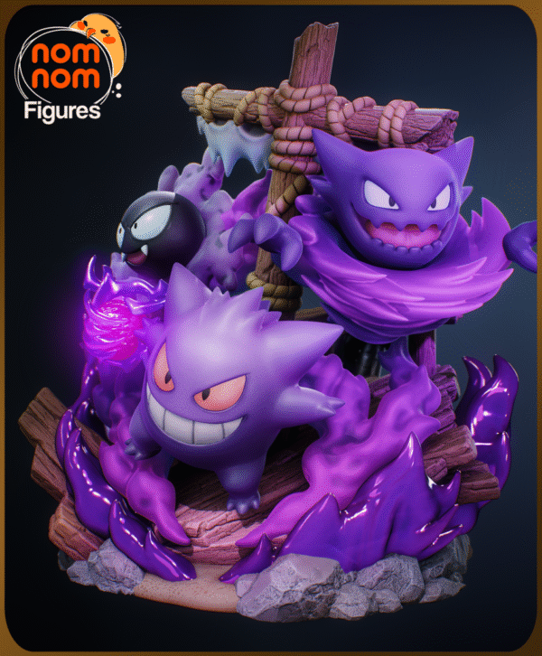 Gengar Evo Line – Personnage Jeux.
