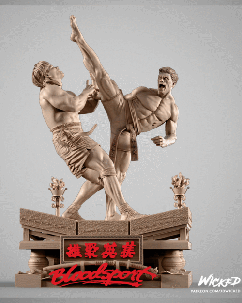 Bloodsport Diorama – Personnage Film.