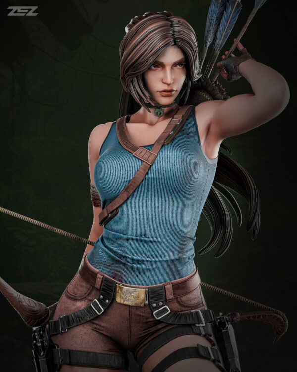 Lara Croft – Personnage Jeux video.