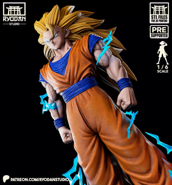 Goku SSJ3 – Personnage Anime.