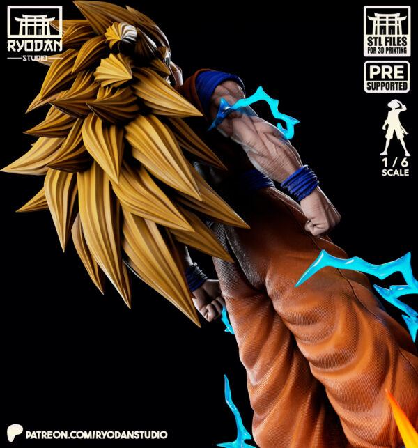 Goku SSJ3 – Personnage Anime.