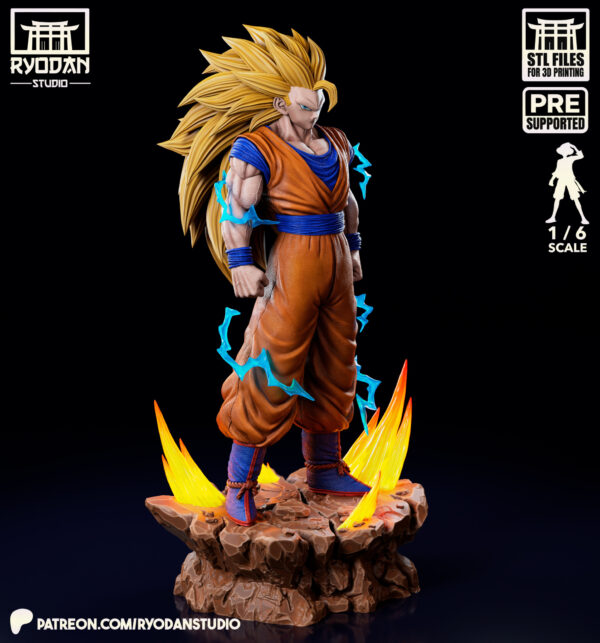 Goku SSJ3 – Personnage Anime.