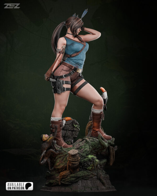 Lara Croft – Personnage Jeux video.