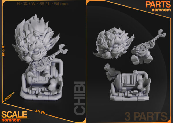 Chibi Heimerdinger – Personnage Jeux.