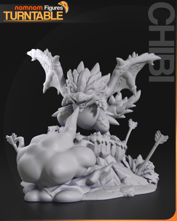 Chibi Rathalos – Personnage Jeux.