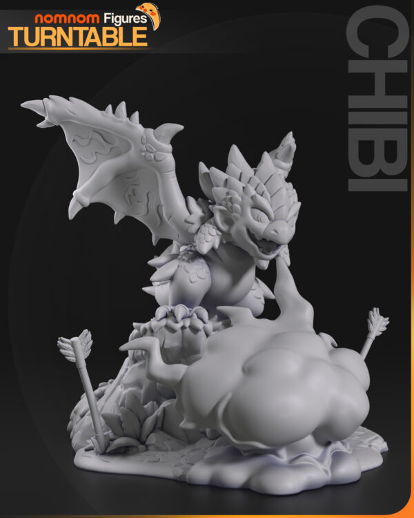 Chibi Rathalos – Personnage Jeux.