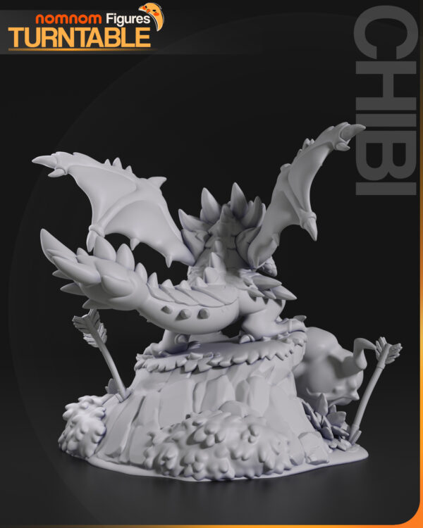 Chibi Rathalos – Personnage Jeux.