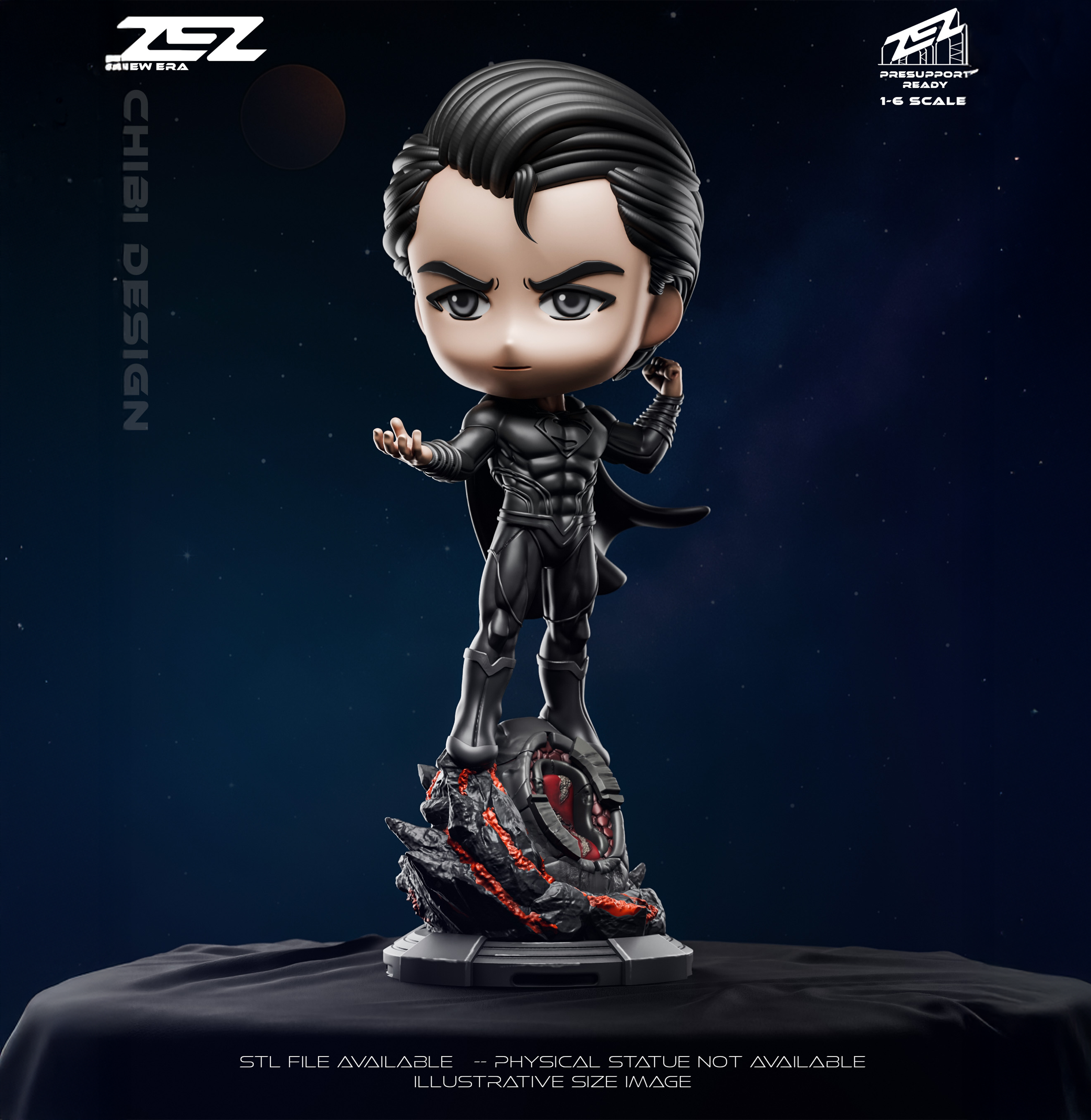 Chibi Superman – Personnage Comics.