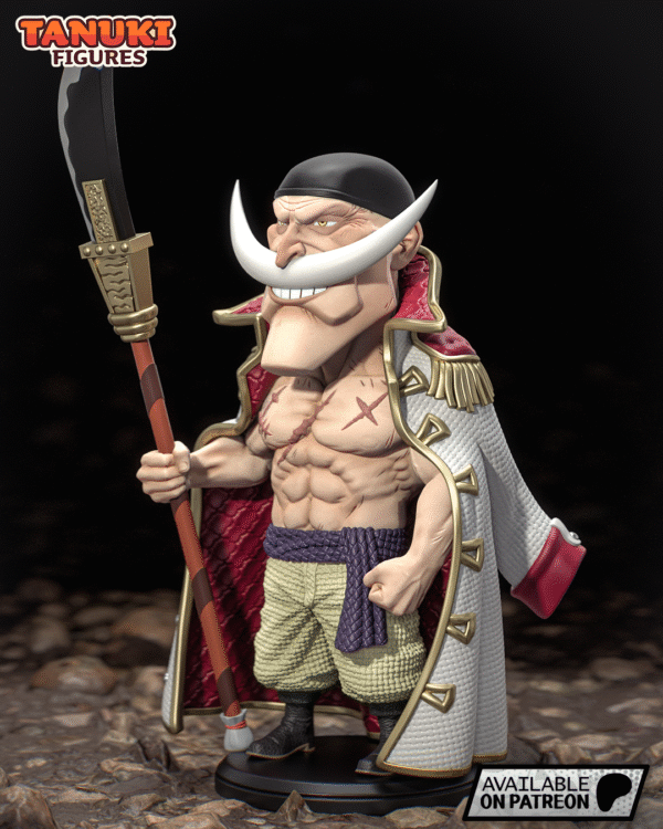 White Beard Chibi – Personnage Anime.