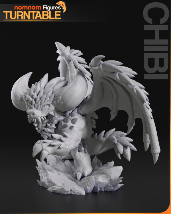 Chibi Nergigante – Personnage Jeux.