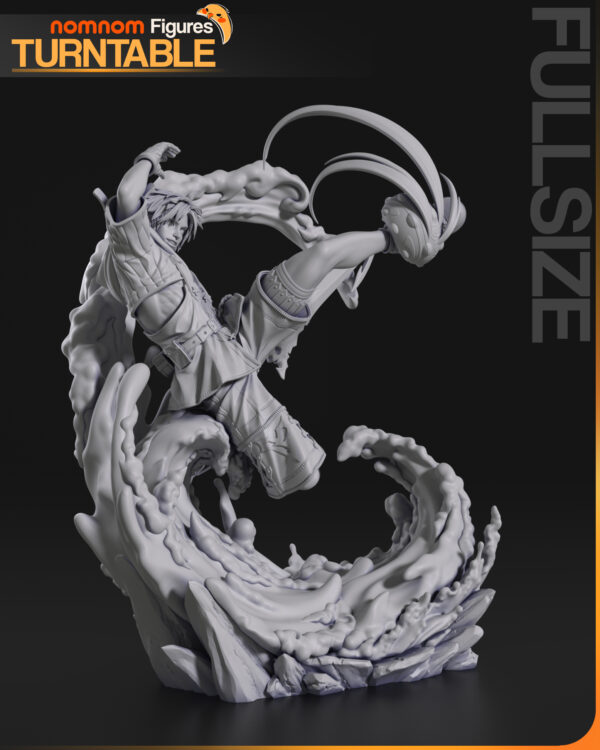 Turntable_02 Tidus Diorama – Personnage Jeux video.