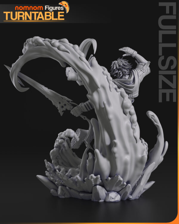 Turntable_04 Tidus Diorama – Personnage Jeux video.