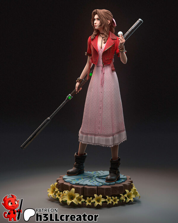 Aerith_001 Aer – Personnage Jeux.